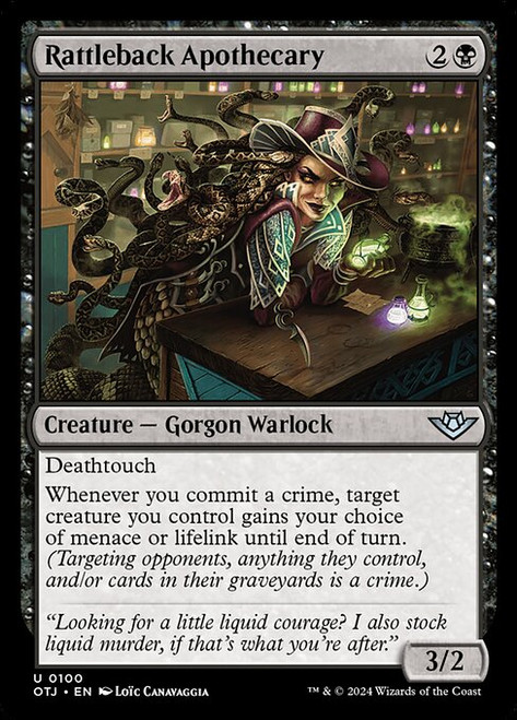 Rattleback Apothecary (100) (OTJ)