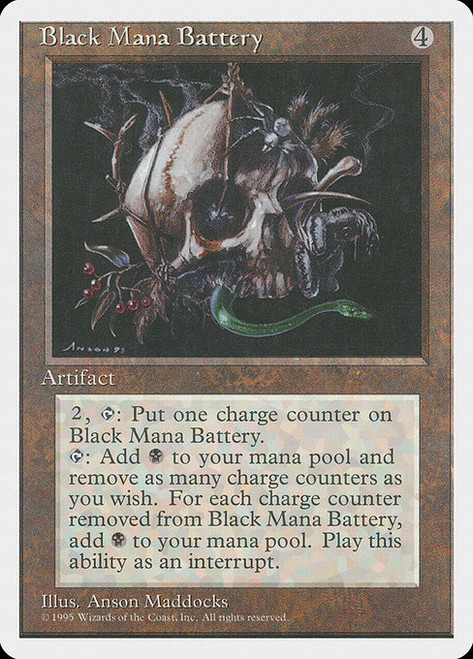 Black Mana Battery (298) (4ED)