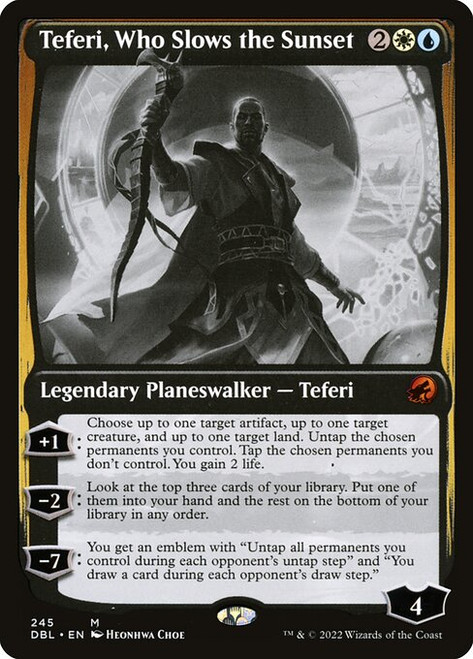 Teferi, Who Slows the Sunset (245) (DBL)