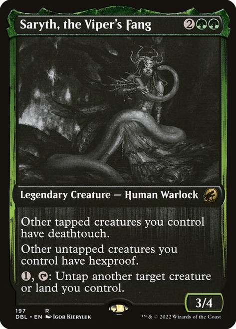 Saryth, the Viper's Fang (197) (DBL)
