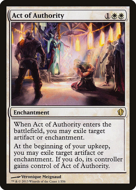 Act of Authority (1) (C13)