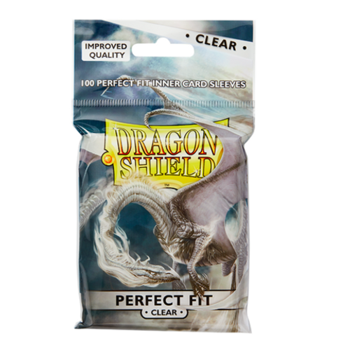 Dragon Shield - Clear - Toploading Perfect Fit Sleeves