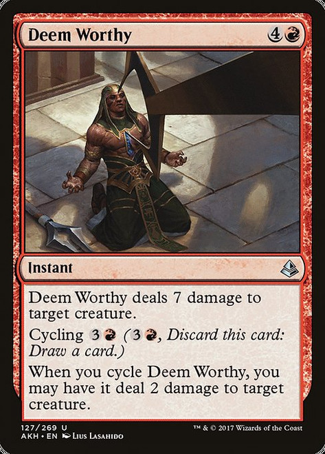 Deem Worthy (127) (AKH)