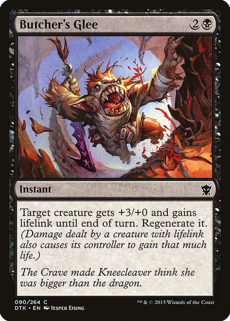 Butcher's Glee (90) (DTK)