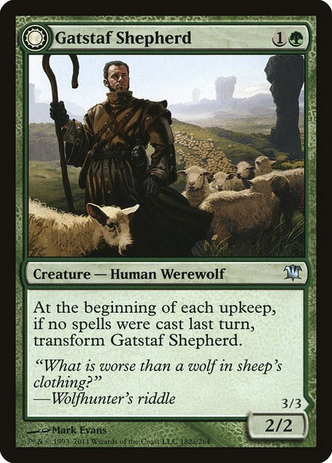 Gatstaf Shepherd // Gatstaf Howler (182) (ISD)