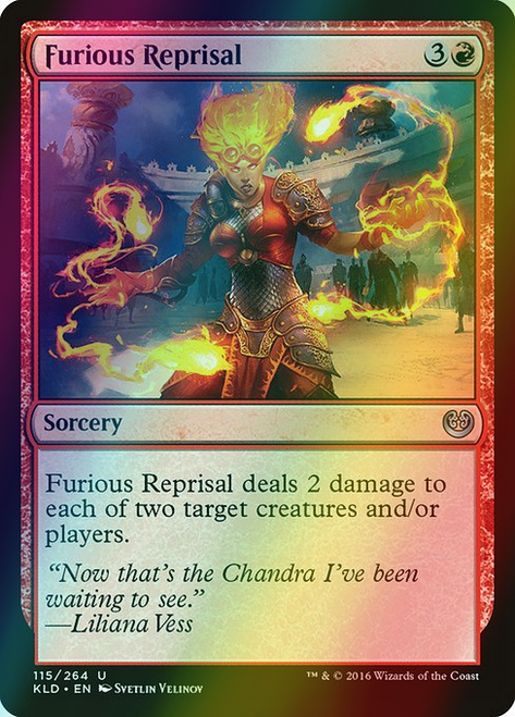 Furious Reprisal (115) (foil, KLD)