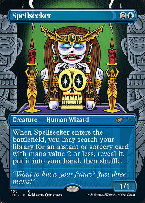 Spellseeker (Borderless - 1165) (SLD) Spellseeker (Borderless - 1165) (SLD)