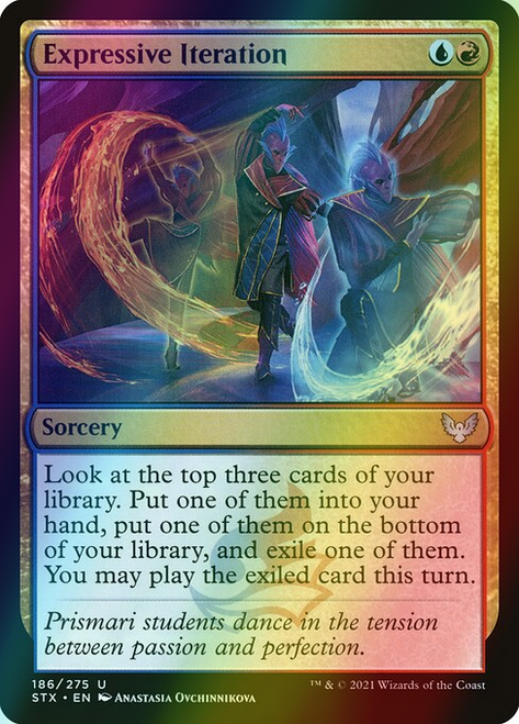 Expressive Iteration (186) (foil, STX)