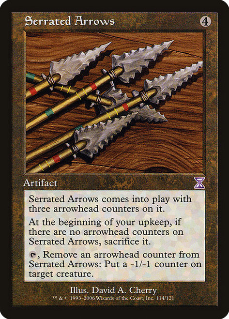 Serrated Arrows (Retro Frame - 114) (TSB)