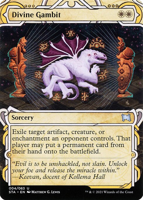 Divine Gambit (Borderless - 4) (STA)