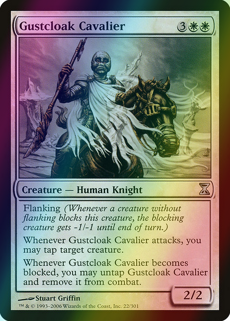 Gustcloak Cavalier (22) (foil, TSP)