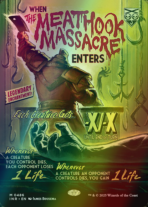 The Meathook Massacre (Borderless - 486) (foil, INR)