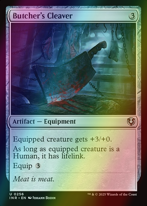 Butcher's Cleaver (256) (foil, INR)