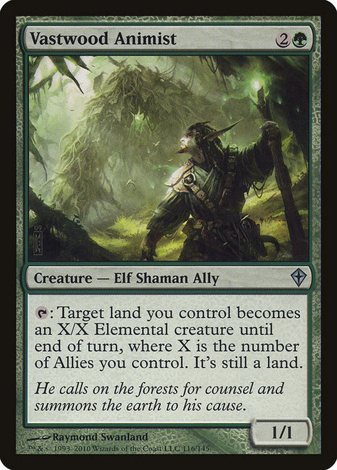 Vastwood Animist (116) (WWK)