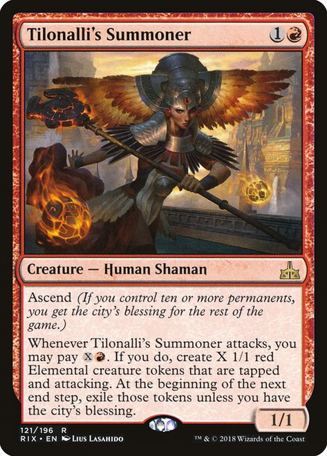 Tilonalli's Summoner (121) (RIX)