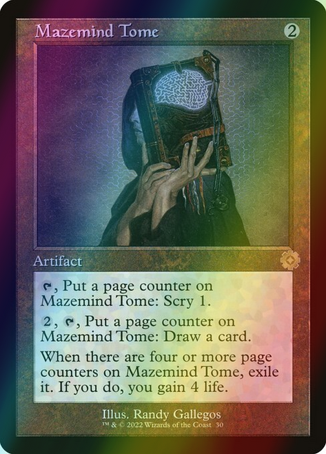 Mazemind Tome (Retro Frame - 30) (foil, BRR)