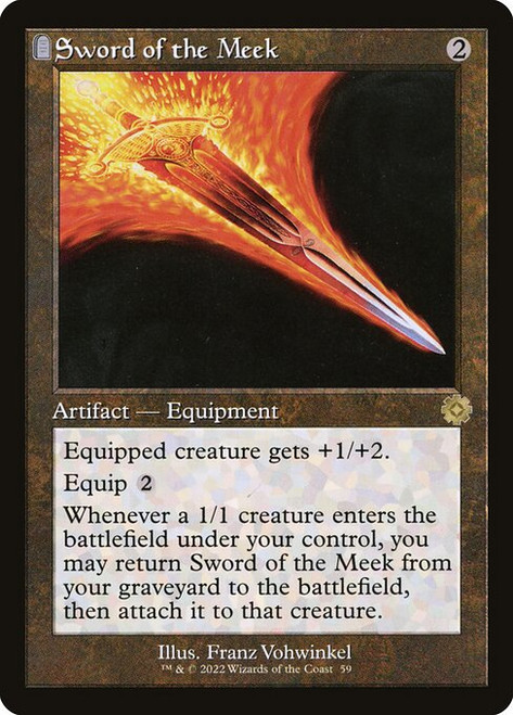 Sword of the Meek (Retro Frame - 59) (BRR)