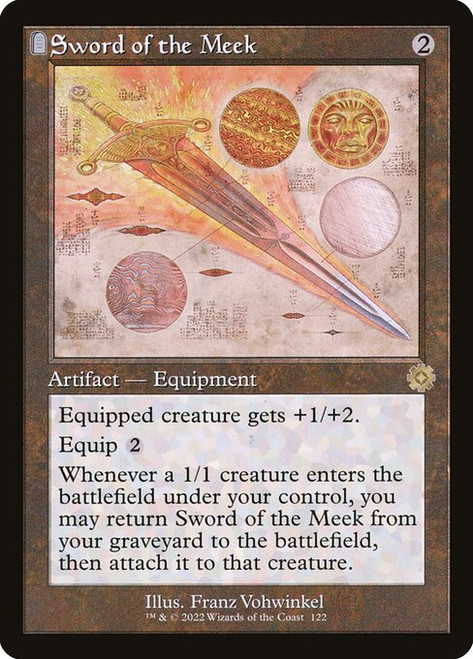Sword of the Meek (Alternate Art - 122) (BRR)