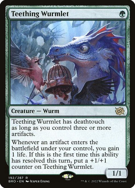 Teething Wurmlet (192) (BRO) Teething Wurmlet (192) (BRO)