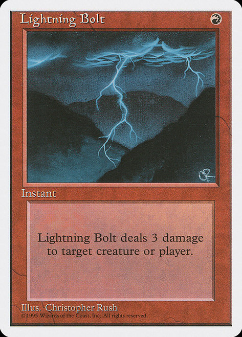 Lightning Bolt (208) (4ED)