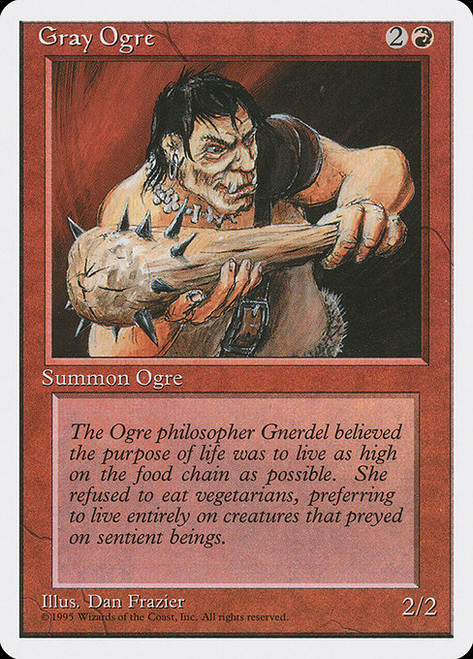 Gray Ogre (200) (4ED)