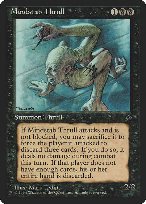 Mindstab Thrull (Alternate Art - 40c) (FEM)