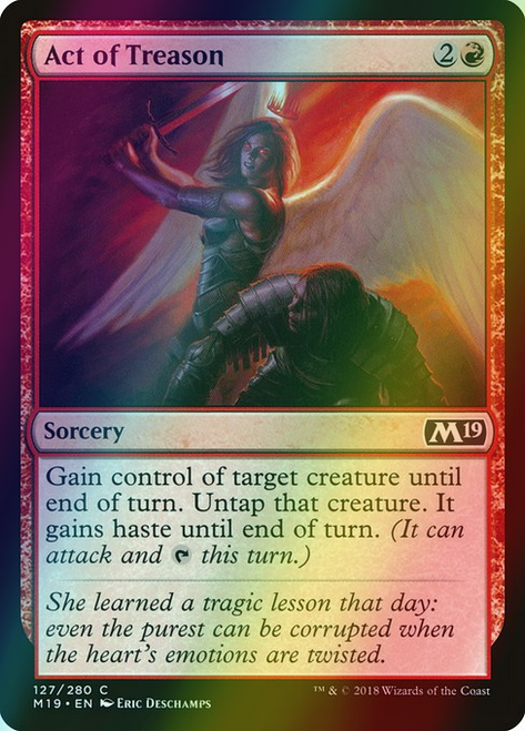 Act of Treason (127) (foil, M19)