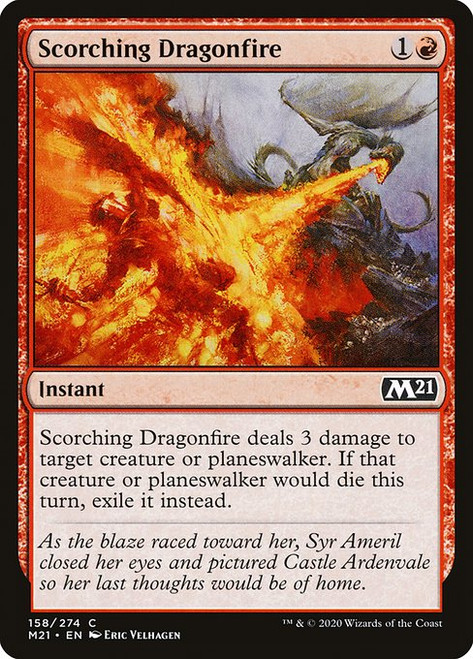Scorching Dragonfire (158) (M21)