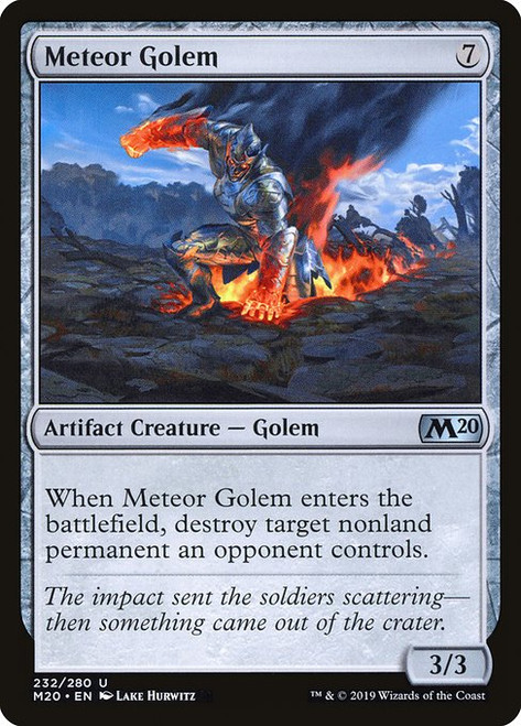 Meteor Golem (232) (M20)