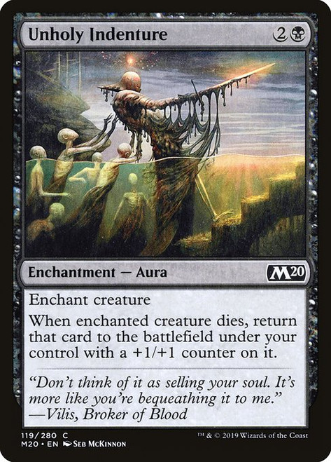Unholy Indenture (119) (M20)
