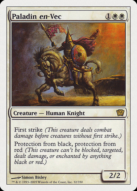 Paladin en-Vec (32) (9ED)