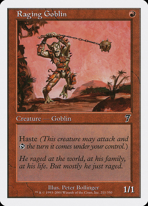 Raging Goblin (211) (7ED)