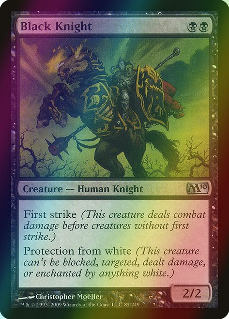 Black Knight (85) (foil, M10)