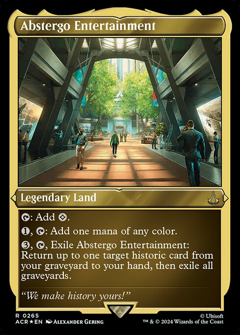 Abstergo Entertainment (265) (etched, ACR)