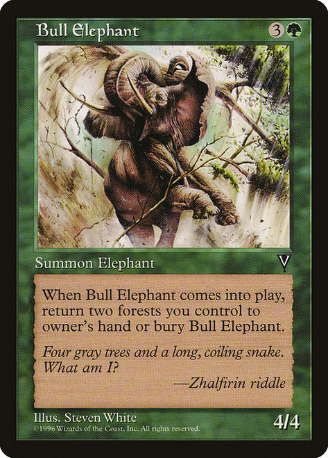 Bull Elephant (101) (VIS)