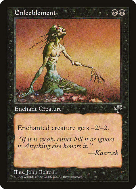 Enfeeblement (121) (MIR)