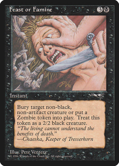 Feast or Famine (Alternate Art - 49b) (ALL)