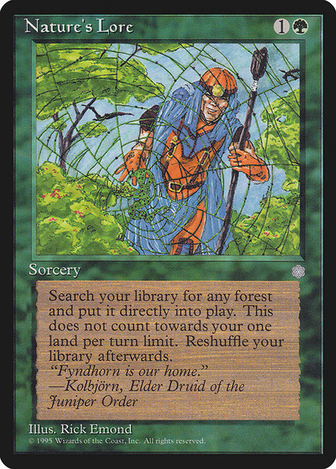 Nature's Lore (255) (ICE)