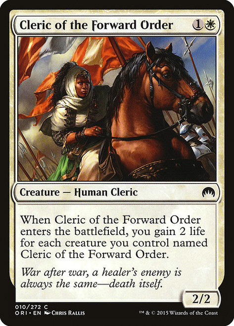 Cleric of the Forward Order (10) (ORI)