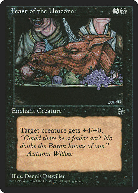 Feast of the Unicorn (Alternate Art - 47b) (HML)