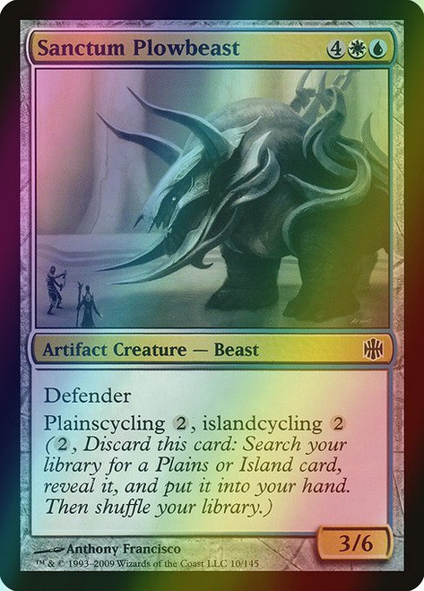 Sanctum Plowbeast (10) (foil, ARB)