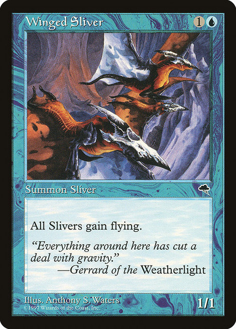 Winged Sliver (106) (TMP)