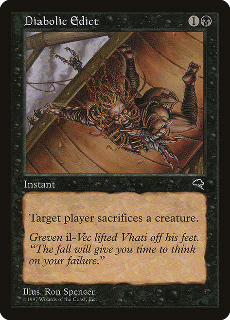Diabolic Edict (128) (TMP)