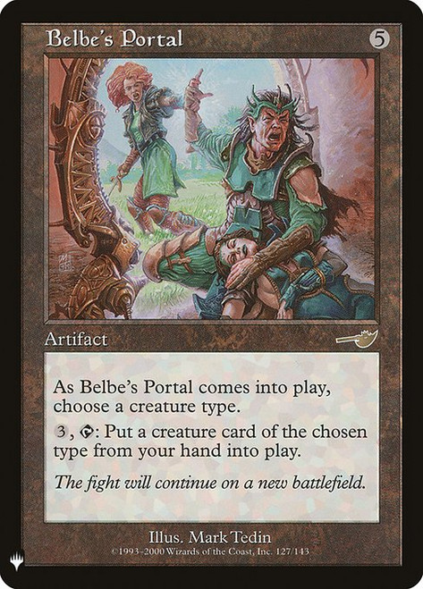 Belbe's Portal (Retro Frame - NEM-127) (PLST)