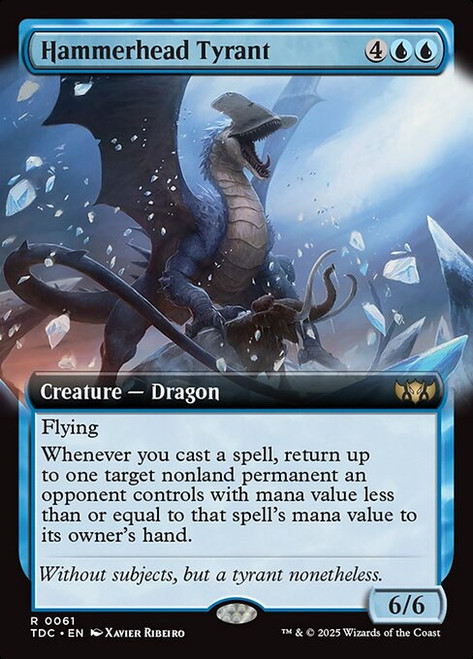 Hammerhead Tyrant (Extended Art - 61) (TDC)