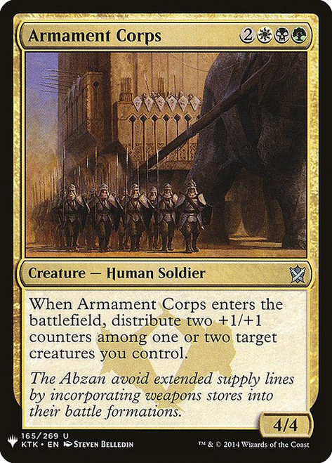 Armament Corps (KTK-165) (PLST)