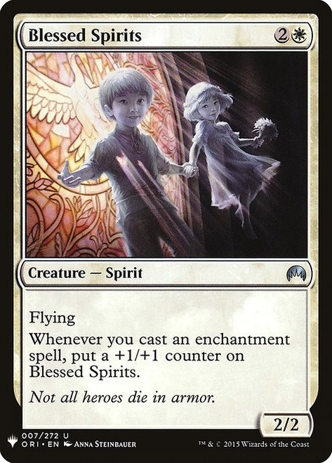 Blessed Spirits (ORI-7) (PLST)
