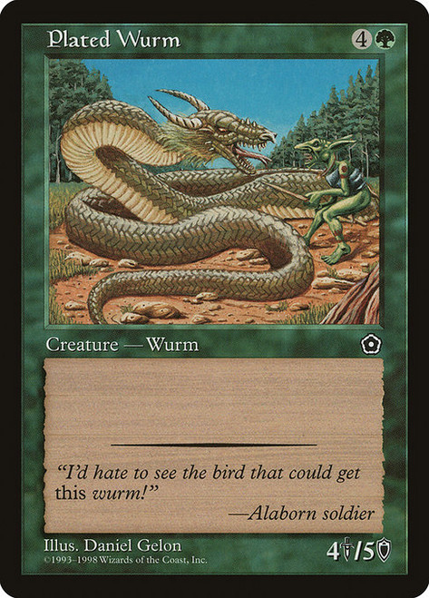Plated Wurm (141) (P02)
