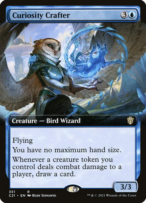 Curiosity Crafter (Extended Art - 351) (C21)