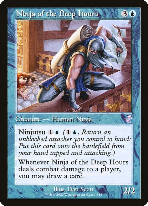 Ninja of the Deep Hours (Retro Frame - 313) (TSR)
